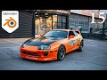 Blender Car Modelling Tutorial - Underbody (Step-by-step)