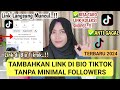 CARA MENAMBAHKAN LINK DI BIO TIKTOK | CARA MEMUNCULKAN LINK DI BIO TIKTOK TERBARU 2024