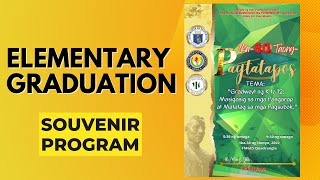 GRADUATION SOUVENIR PROGRAM