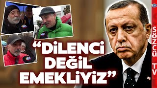 Emeklilerden Erdoğan'a Zam İsyanı! En Düşük Emekli Maaşına Böyle Tepki Verdiler
