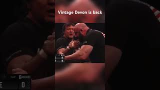 Devon larratt vs dave chaffee | Vintage devon shows his wrist strength #armwrestling #shorts #viral