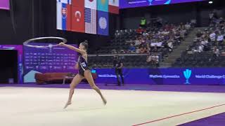 Atamanov Daria ISR  Seniors Hoop Final FIG Rhythmic Gymnastics World Challenge Cup CLUJ NAPOCA