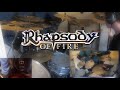 Rhapsody of Fire - Wisdom of the Kings (drum cover)