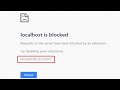 How To Fix ERR BLOCKED BY CLIENT Chrome Error