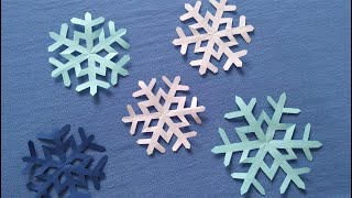 Fiocco di neve di Carta, Semplice Origami, Gioco di Carta, Divertimento per i Bambini