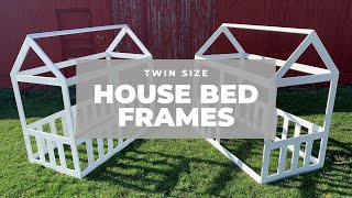 House Bed Frames for Twin Size Beds