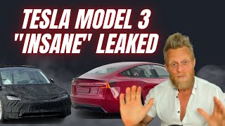Tesla Model 3 "INSANE" mode and NEW features LEAKED
