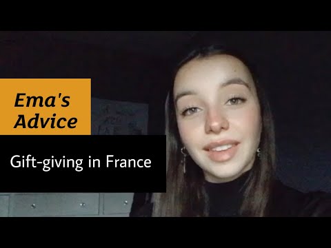 On what day do French parents exchange presents?