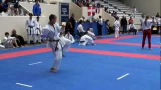 2012 JKA Shotokan Karate Kata Gankaku 1st place \