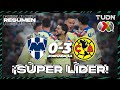 Resumen y goles | Monterrey 0-3 América | AP2023-J14 | Liga Mx | TUDN