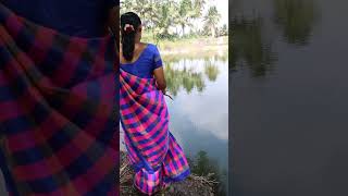 😯இவ்வளவு பெரிய மீனா😱/mommies fishing/fishing videos#shorts #fishing #villagemommiescooking