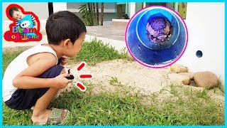 น้องบีม | เดินเล่นส่องไฟท่อน้ำ