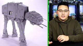 Building Endor in LEGO UPDATE: Minifigure-Scale AT-AT Walker COMING!