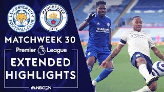 Leicester City v. Manchester City | PREMIER LEAGUE HIGHLIGHTS | 4/3/2021 | NBC Sports