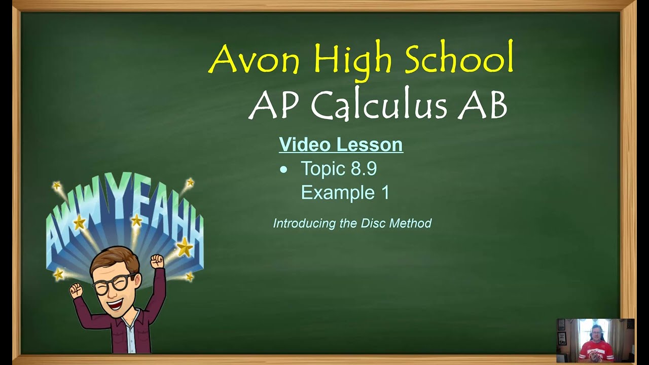 Avon High School - AP Calculus AB - Topic 8.9 - Example 1 - YouTube