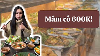 Khám phá mâm cỗ chay 600K của Nhà hàng buffet chay Tâm Bình #chaytambinh #anchay