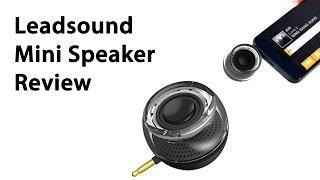 Leadsound Mini Speaker with Built-in 3.5mm Review