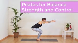 Pilates Full Body Workout for Balance - Pilates for Strength and Control | Pilates at home