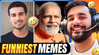 Dhruv Rathee VS Modi ji Memes are super funny😂