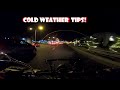 Cruiser cold weather tips | DapperxDan Motovlog