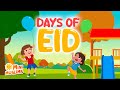 Islamic Songs for Kids 🎉 Days of Eid Song (Dawud Wharnsby Cover) ☀️ MiniMuslims & Raef