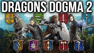 Dragons Dogma 2 - ALL Class Vocations So Far From Starter To Advanced & Hybrid!