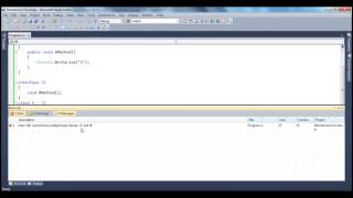 Part 35 C# Tutorial Multiple class inheritance using interfaces avi YouTube