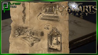 Hogwarts Legacy Cache in the Castle - Arthur's Map - How to Find the Treasure!