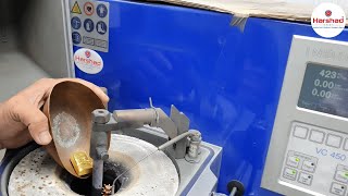 Casting 21K gold in Indutherm VC 450 #jewelrycasting #castingmachine #induthermvc450