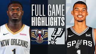 PELICANS at SPURS | FULL GAME HIGHLIGHTS | February 2, 2024