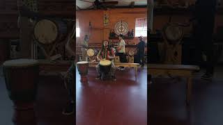 Anta. Djembe break to accompaniment