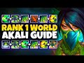 THE ULTIMATE SEASON 14 AKALI GUIDE | COMBOS, RUNES, BUILDS, ALL MATCHUPS - League of Legends