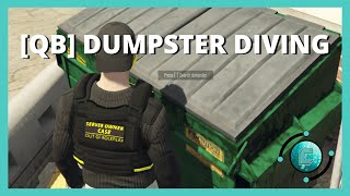 [QBCORE] DUMPSTER DIVING SCRIPT