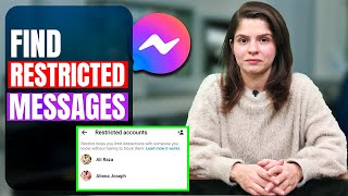 How to Find Restricted Messages? Restrict or Un-restrict Someone on Facebook Messenger Tutorial 2023