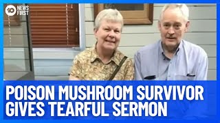 Poison Mushroom Survivor, Pastor Ian Wilkinson Speaks Out In Emotional Sermon | 10 News First