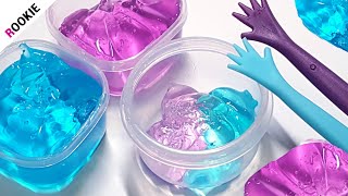 미니손으로 액괴 만들기🌈 | 슬라임 만들기 | 미니어쳐 액괴 | Creating a miniature slime