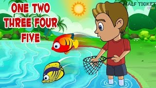 One Two Three Four Five | Nursery Rhymes And Kids Songs With Lyrics