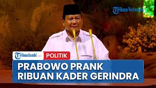 Momen Prabowo Ngeprank Kader Gerindra, Ngopi lalu Curhat ke Jokowi