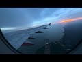 AirAsia Airbus A320: Dusk Takeoff (Kuala Lumpur)