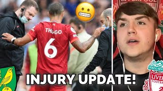 Thiago Injury SERIOUS!?… Curtis Jones BIG CHANCE… Can We Win The League Cup!?