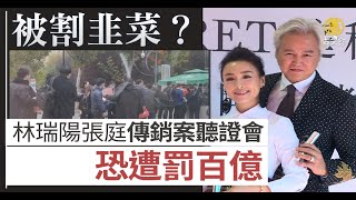 被割韭菜？林瑞陽張庭傳銷案聽證會 恐遭罰百億