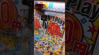 【10円キャッチャー】ラウンドワンの10円クレーンゲーム100回で何個獲れる？#shorts