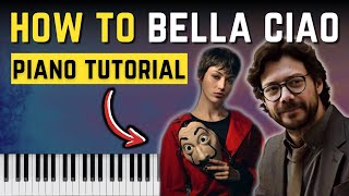 How to Play 'Bella Ciao' on Piano EASILY in 6 Minutes!