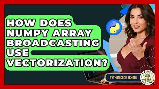 How Does NumPy Array Broadcasting Use Vectorization? - Python Code School