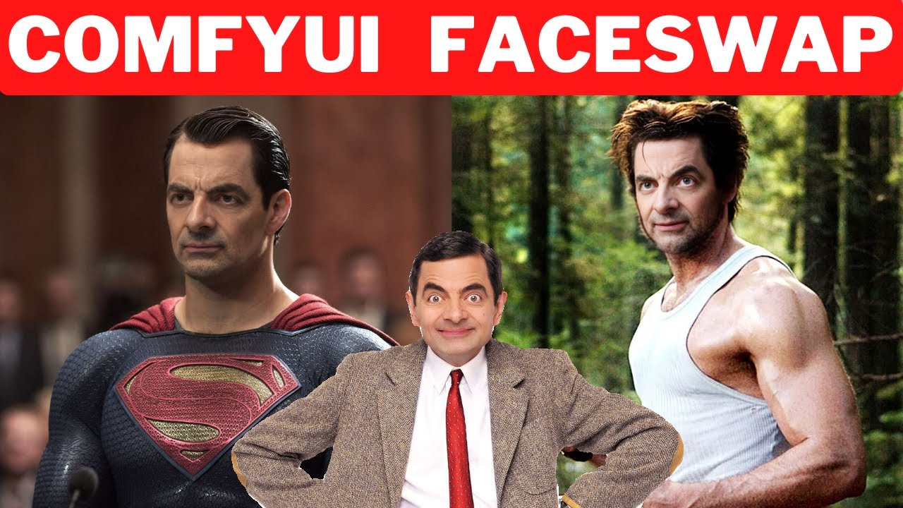 Comfyui Reactor Face Swap Image Video Youtube