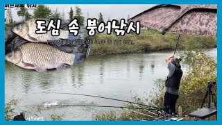 #붕어낚시#청라 수로 낚시  Fishing in Cheongna water.