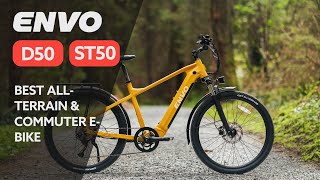 Best All-Terrain \u0026 Commuter E-Bike | ENVO 50 Series D50 \u0026 ST50 Overview| Proudly Canadian 🍁