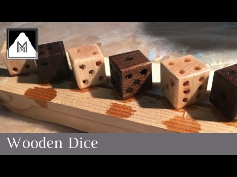How to Make Wooden Dice How to Make Wooden Dice