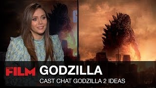 Godzilla Cast chat Godzilla 2 / Sequel Ideas