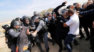 Ausschreitungen bei Zerstörung eines Beduinendorfs in Israel